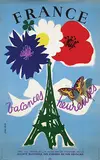 Jean Colin, France vacances heureuses, 1951, poster