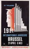 Leo Marfurt, Internationale Jaarbeurs Brussel, 1951, poster