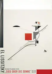 Vg Bild-Kunst, Museum Folkwang Essen El Lissitzky "Sieg über die Sonne", 2006, poster