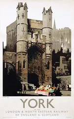 York Monk Bar by Fred Taylor, poster, sold Jun 2018