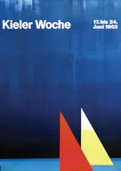 Anton Stankowski, Kieler Woche, 1962, poster