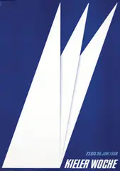 Dieter Andrian, Kieler Woche, 1968, poster