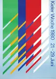 Jean Widmer, Kieler Woche, 1980, poster