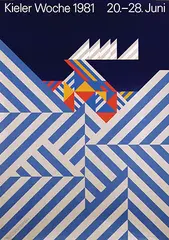 Bernd Brocke, Kieler Woche, 1981, poster