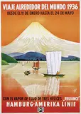 Albert Fuss, HAPAG Viaje Alrededor del Mundo (Travel around the world)