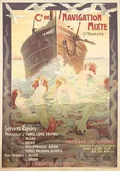 Valère Bernard, Cie de Navigation Mixte, poster