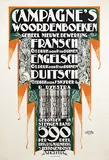 Andreas J. Verhorst, Campagne's Woordenboeken, 1921, poster