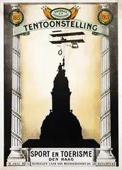 V. Benthem v.d. Bergh, Tentoonstelling Sport en Toerisme Den Haag, 1913, poster
