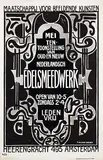 Carel Adolph Lion Cachet, Tentoostelling van oud en nieuw Nederlandsch Edelsmeedwerk, 1919, poster