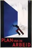 Harm Visser, Plan van de Arbeid S.D.A.P. N.V.V., 1936, poster