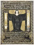 Dirk W. van Diedenhoven, Nederlandsche Vereeninging voor Ambachts- en Nijverheidskunst Amsterdam, 1910, poster