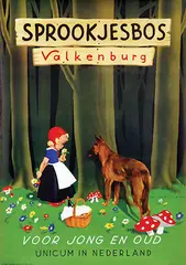 Jan Lavies, Sprookjesbos Valkenburg, 1947, poster