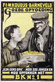 Dirk Boode, Fa. W. Koudijs-Barneveld opfokken met BK no.1, 1925, poster