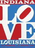 LOVE Louisiana by Robert Indiana, 1972, poster, sold Jun 2018