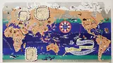 J.B. jannot, Le Tour de Monde en 120 images Grand Concours du Chocolat Menier, poster