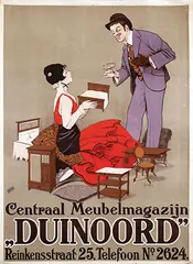 Arnold van Roessel, Centraal Meubelmagazijn Duinoord, poster