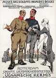 Alfred Ost, Asiles des Soldats Invalides Belges Rotterdam, 1917, poster