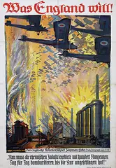 Egon Tschirch, Was England will!, 1918, poster