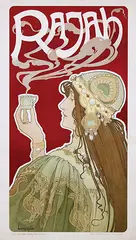 Antoine Théodore Privat-Livemont, Rajah, 1899, poster