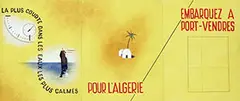 attr. A.M. Cassandre, La Traversée...pour l'Algérie, poster