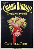 Plinio Codognato, Chianti Bertolli Esportazione Mondiale, poster