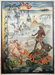 A. Lemot, Palais de la Mer, 1900, poster