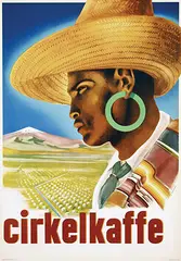 Adolf Harry Bernmark, Cirkelkaffe, 1952, poster