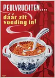 Advertising Agency Rabag, Peulvruchten... dáár zit voeding in!, poster