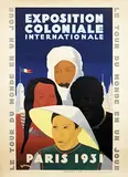 Victor J. Desmeurs, Exposition Coloniale Internationale Paris, 1931, poster