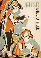 N. de Haas, Jeugd Bibliotheek, poster