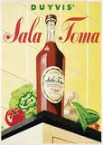 Advertisement Agency ARC's, Duyvis Sala Toma Koog aan de Zaan, poster