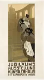 Adolf Karpellus, Jubiläums Ausstellung Künstlerhaus, 1908, poster