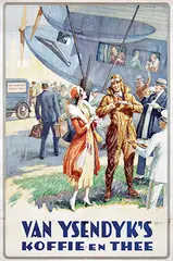 Allan Harker, Van Ysendyk's Koffie en Thee, 1935, poster