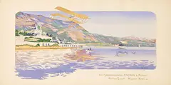 Marguerite Gamy, Les Hydroaeroplanes Farman à Monaco Moteur Renault Magn'to Bosch, 1912, poster
