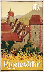 Ferdinand F.X. Schultz-Wettel, Riquewihr, poster