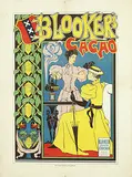 Johannes D. Ros, Blooker's Cacao Amsterdam, 1895, poster