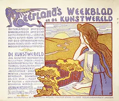 Jacques Zon, Neêrland's Weekblad en de Kunstwereld, poster