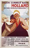 Joseph Rovers, Diesen Sommer nach Holland zu den Nordseebädern!, 1926, poster