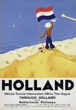 Jan Lavies, Holland Netherlands Railways, poster