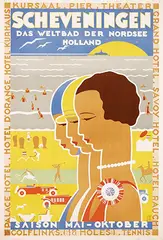 Louis C. Kalff, Scheveningen Holland, 1931, poster