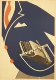 Giovanni Pintori, olivetti Lettera 22, 1951, poster