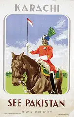 Lawber, See pakistan Karachi, 1955, poster