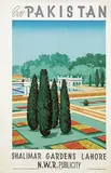 Mustafa, See Pakistan Shalimar Gardens Lahore, 1956, poster