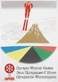 Ken'ichi Kuriyagawa, Olympic Winter Games Sapporo '84, poster