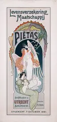Jacques Zon, Levensverzekering Maatschappij Piëtas Utrecht, poster