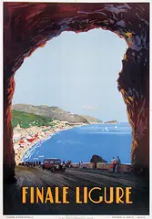 Aurelio Craffonara, Finale Ligure, 1931, poster