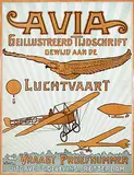 Willem Pottum, Avia Geillustreerd Tijdschrift Luchtvaart C. Geleijns. Rotterdam, 1911, poster