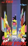 David F. Klein, Fly TWA New York, poster