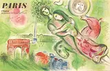 Paris l'Opéra by Marc Chagall, 1962, poster, sold Dec 2017