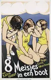 Joop v.d. Berg, Movie: Karin Hardt in "8 Meisjes in een boot", 1932, poster
